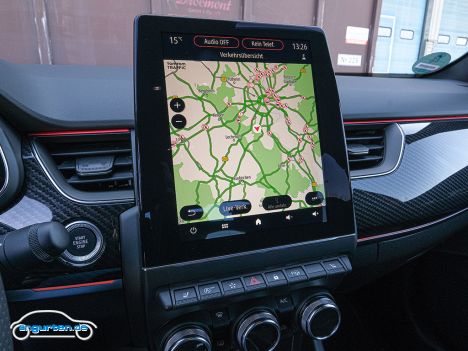 Renault Arkana 2021 - Infodisplay