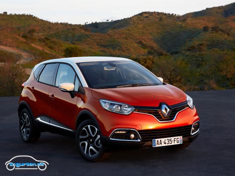 Der Renault Captur basiert auf der Plattform des neuen Clio - das Design gefällt uns ähnlich gut.