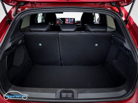 Renault Clio 2026 - Der Kofferraum des Clio.