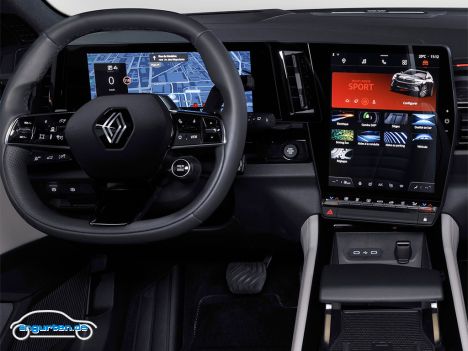 Neuer Renault Espace 2023 - Cockpit