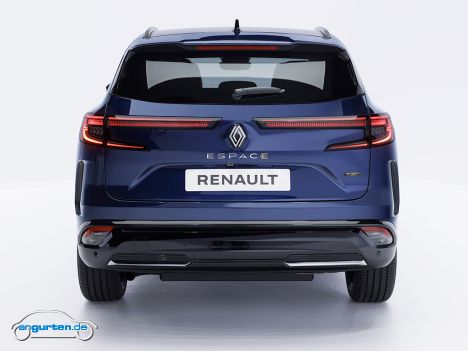 Neuer Renault Espace 2023 - Heckansicht