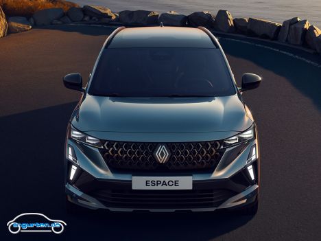 Renault Espace 2025 Facelift - Frontansicht