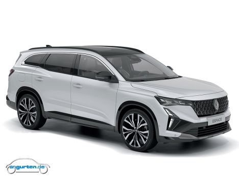 Renault Espace 2025 Facelift - Perlmutt-Weiß