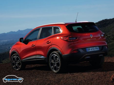 Renault Kadjar - Innerhalb der Renault Modellpalette platziert sich der Kadjar zwischen dem Captur und dem Koleos.