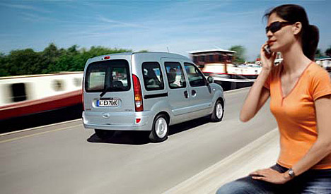 Der Renault Kangoo - was da wohl alles reingeht?