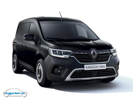 Renault Kangoo Rapid 2021 - Frontansicht schwarz
