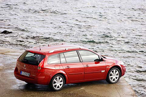 Der Megane - auch als Kombi prima.