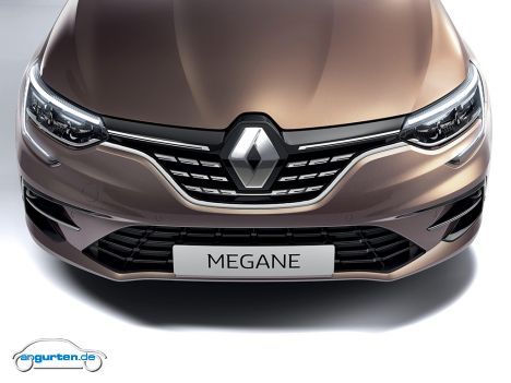 Renault Megane Facelift - Die Front wurde vor allem im Bereich der Nebelscheinwerfer verändert.