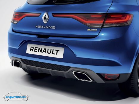 Renault Megane Facelift - Heck Detail, R.S. Line