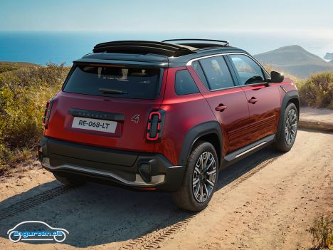 Renault R4 Plein Sud (2027) - Für Sonnenliebhaber auf jeden Fall eine coole Sache.