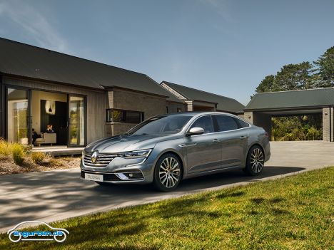 Renault Talisman Facelift - Wie auch beim Megane fällt dieses extrem spärlich aus. Wenn das Grunddesign stimmt, dann kann man das auch so machen.