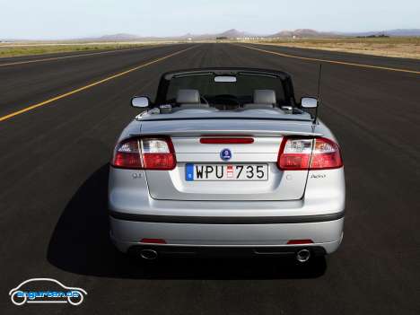 Saab 93 Cabrio - Heckansicht