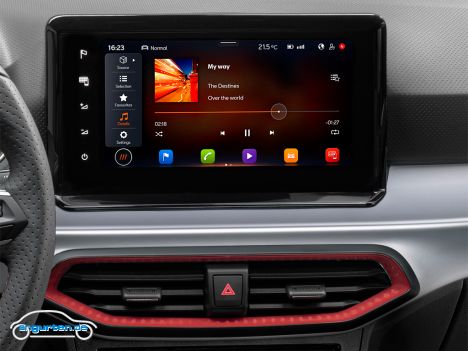 Seat Arona (Facelift 2021) - Info-Display
