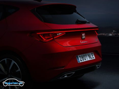 Der neue Seat Leon - Heckansicht