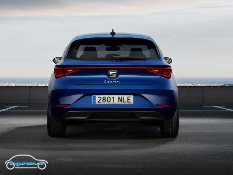 Der neue Seat Leon - Der Leon in Aussttatung Xcellence in der Farbe Mistery Blue