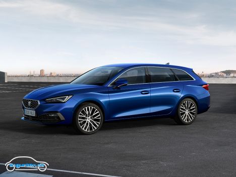 Der neue Seat Leon ST Sportstourer - Der ST Leon in Aussttatung Xcellence in der Farbe Mistery Blue