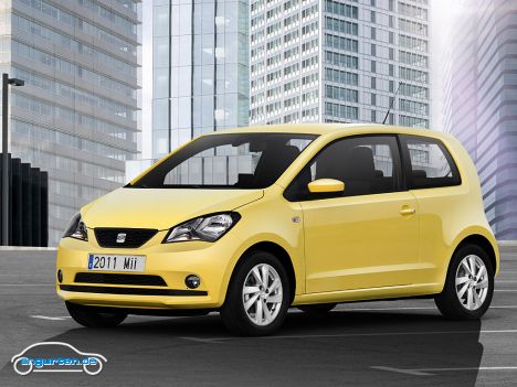 Seat Mii - Der zweite Ableger des VW up! Ist der Seat Mii.