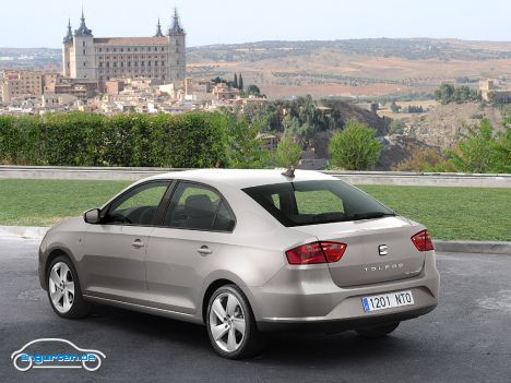 Seat Toledo - Das Heck in Silber