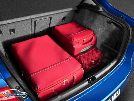 Seat Toledo - Der Kofferraum reicht für zwei Personen - bei Gepäck für vier wird es dann doch eher eng.