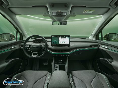 Skoda Enyaq II - 2025 - Innenraum - bekannt bereits aus einigen anderen Modellreihen.