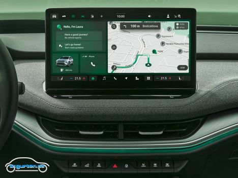 Skoda Enyaq II Coupe - Infotainment im Detail.