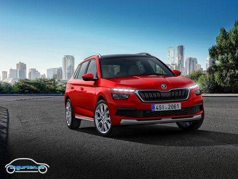 Der neue Skoda Kamiq - Corrida-Rot