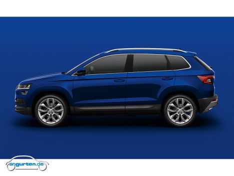 Skoda Karoq - Farbe: Energy Blau (uni)