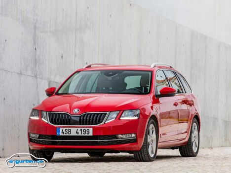 Skoda Octavia Combi Facelift 2017 - Corrida-Rot