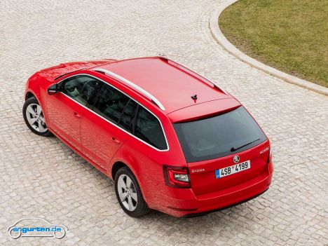 Skoda Octavia Combi Facelift 2017 - Corrida-Rot