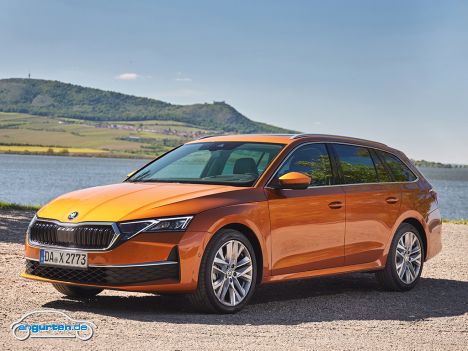 Skoda Octavia Combi Facelift 2024 - Frontansicht