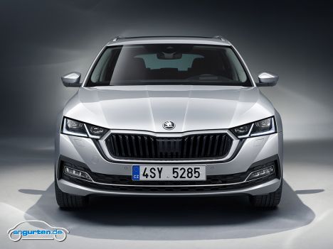 Der neue Skoda Octavia IV Combi - Frontansicht