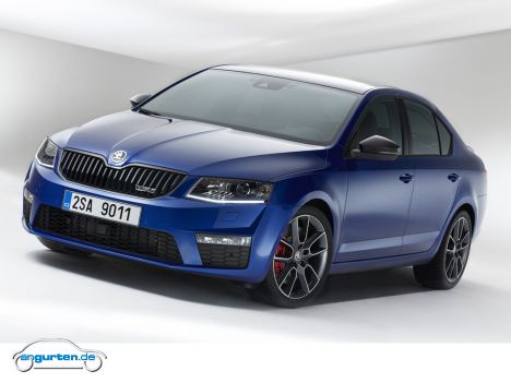 Skoda Octavia RS - Die Sportversion des Octavia mit Namen RS kommt beim neuen Modell gleich mit zwei Motoren.