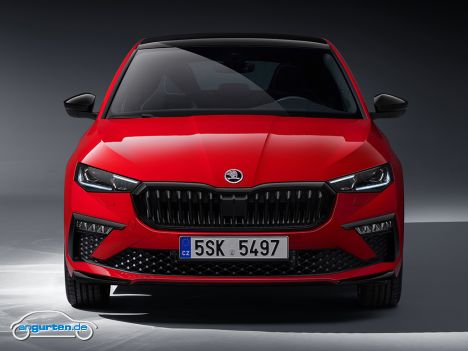 Skoda Scala Facelift 2023 - Frontansicht