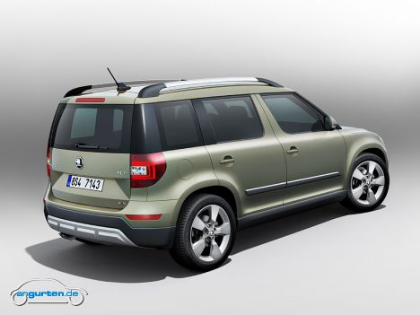 Skoda Yeti 2014 - Skoda zeigt derzeit ziemlich gekonnt, dass man das aktuelle Design auch auf ältere Modelle aufsetzen kann.