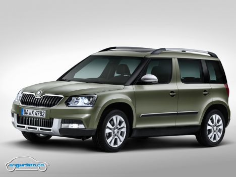 Skoda Yeti Outdoor - Robuste Optik für den Yeti: Skoda bringt den Yeti Outdoor als Offroad-Look Variante.