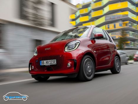 smart EQ fortwo coupe - smart hat im Jahr 2019 alle Modelle konsequent auf Elektromotor umgestellt.