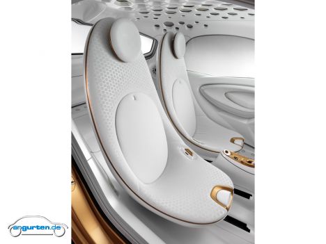 Smart Forvision Concept Car - Sitze aus Hightech-Materialien