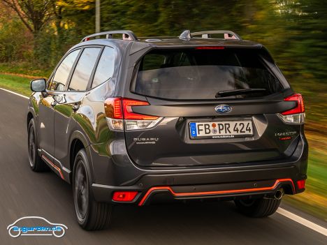 Subaru Forester 2023 (Edition Exclusive Cross) - Heckansicht