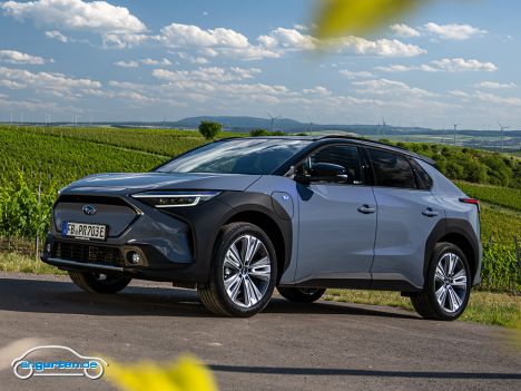 Solterra. So heißt der erste vollelektrische Crossover-SUV der Marke Subaru.