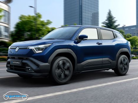 Suzuki e Vitara (2025) - Frontansicht in blau
