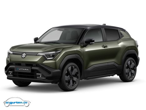Suzuki e Vitara (2025) - Frontansicht grün