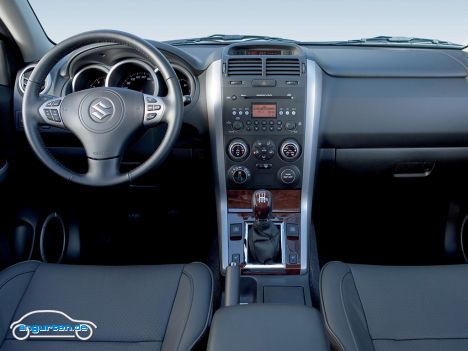 Suzuki Grand Vitara, Cockpit