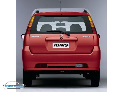 Suzuki Ignis, Heckansicht