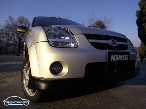 Suzuki Ignis, Frontscheinwerfer Detail