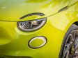 Abarth 500e Cabrio - Front Detail, Scheinwerfer