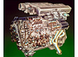 Aston Martin Vantage - Schnittzeichnung Motor