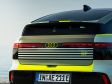 Audi A2 e-tron foliert - Wobei - hier wird ja dann doch bereits recht viel vom Heck gezeigt.