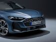 Hier noch die Front mit den Scheinwerfern und wiederum diversen Ausstattungsmöglichkeiten LED, LED plus und natürlich der vollen Matrix mit allem, was dazugehört. Den Namen leuchten - hat was von Waldorf 3000.