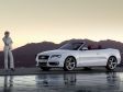 Audi A5 Cabrio - Seitenansicht vor Bergkette