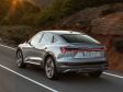 Der neue Audi e-tron Sportback - Heckansicht